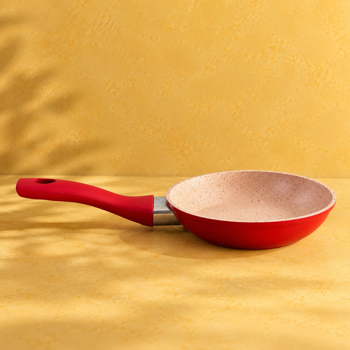 Red Single Egg Pan
