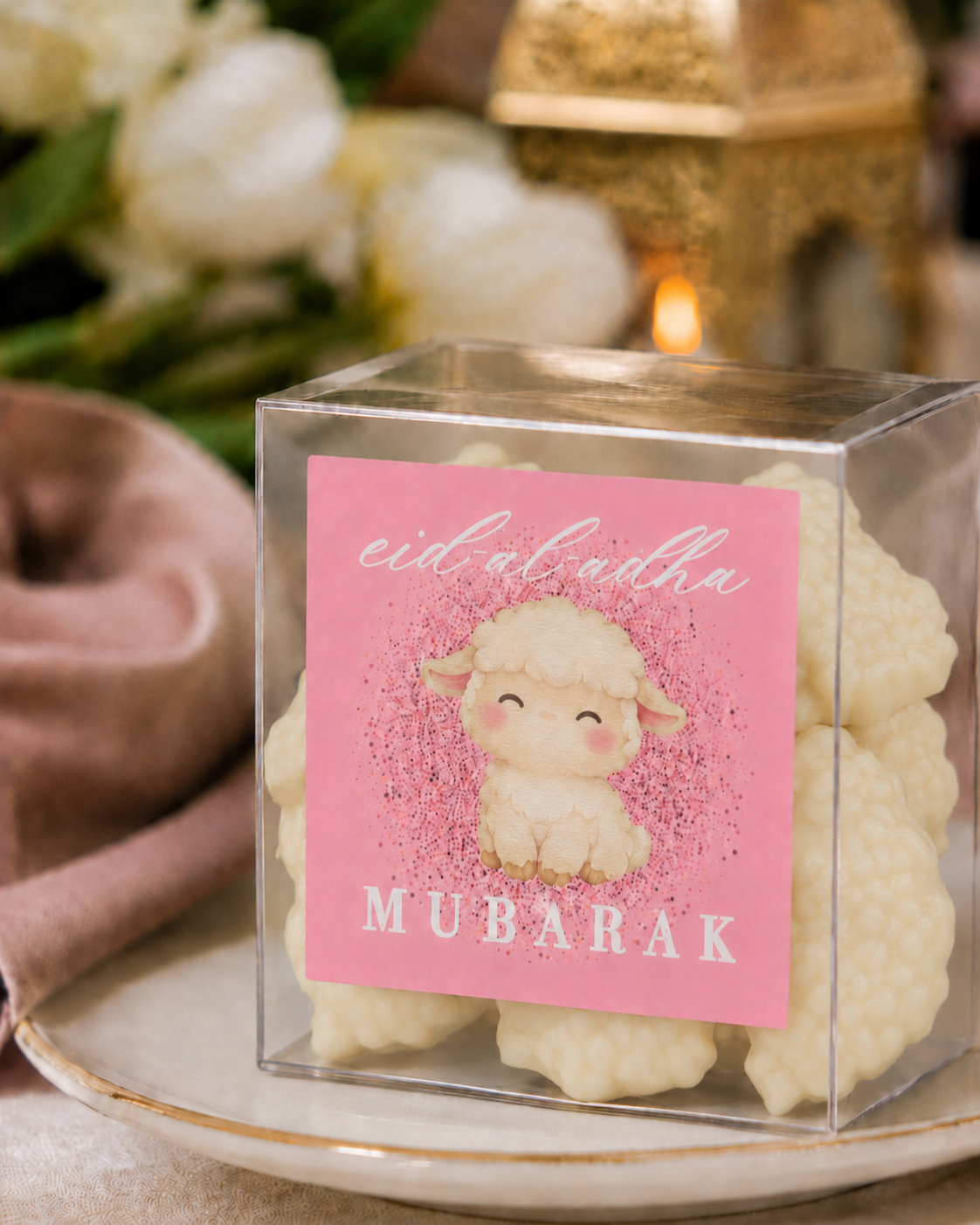 Eid Mubarak Sheep Chocolate Box